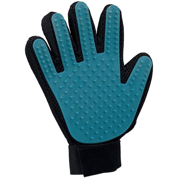 Pet grooming glove